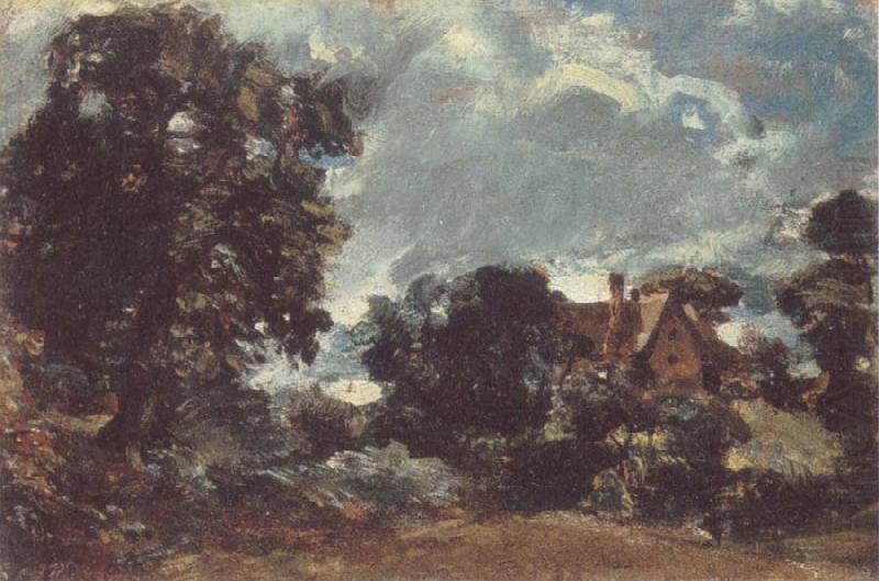 John Constable Church Farm oil painting picture
